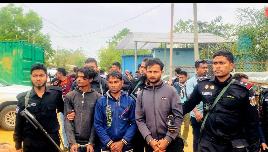 Arrested are Osman, Neshar and Iman